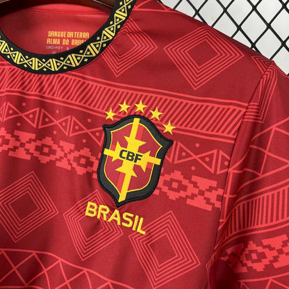 Brazil 2025-26 Jordan Red Special Edition Jersey