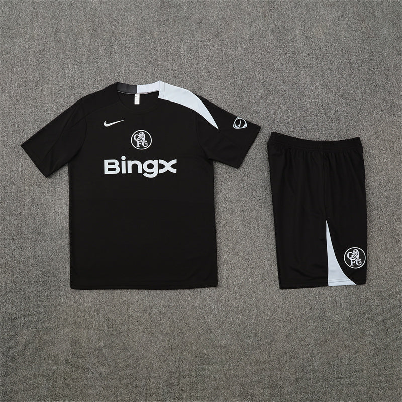 Kit Shirt + Shorts Chelsea Black 25/26