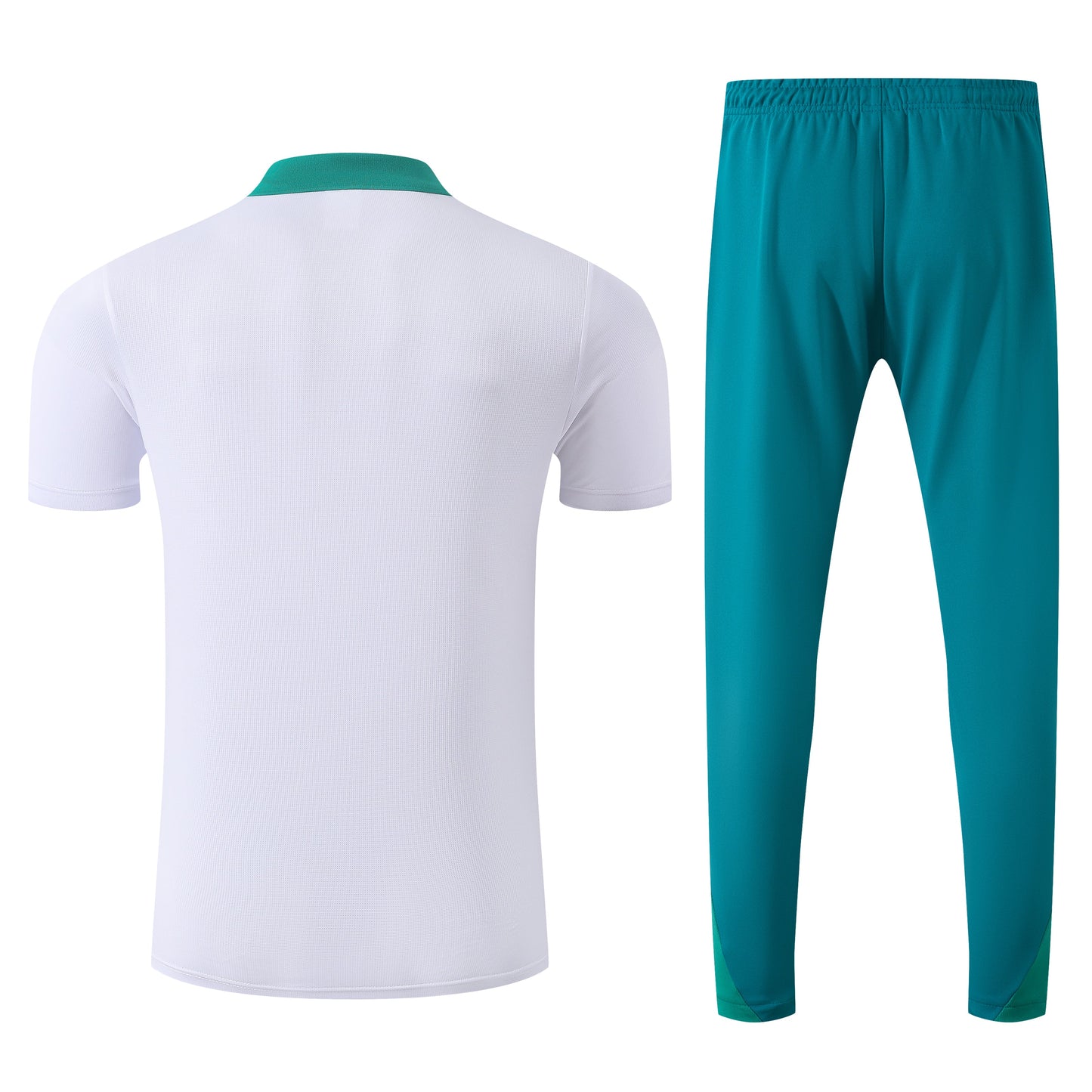 Kit Polo + Pants Portugal White/Green 25/26