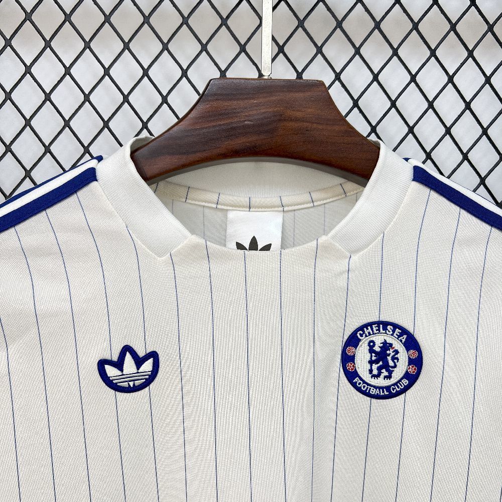 Chelsea x Adidas Originals SL White Jersey 25/26