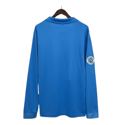 Napoli Home Jersey 87/88 Retro Long Sleeve