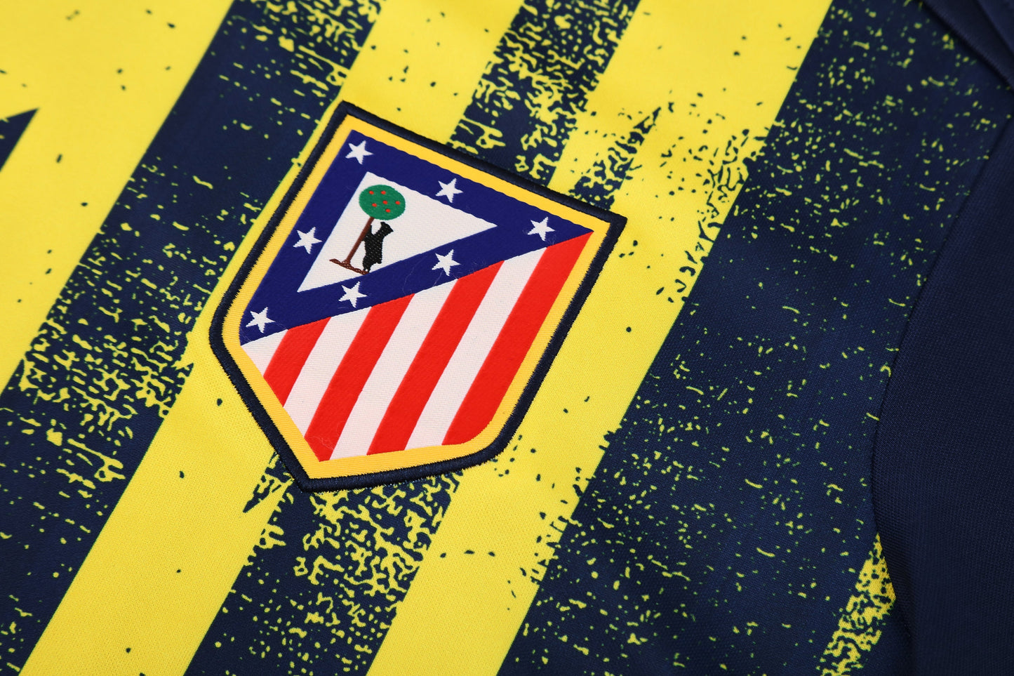 Kit Shirt + Shorts Atlético de Madrid Blue/Yellow 25/26