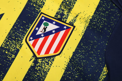 Kit Shirt + Shorts Atlético de Madrid Blue/Yellow 25/26