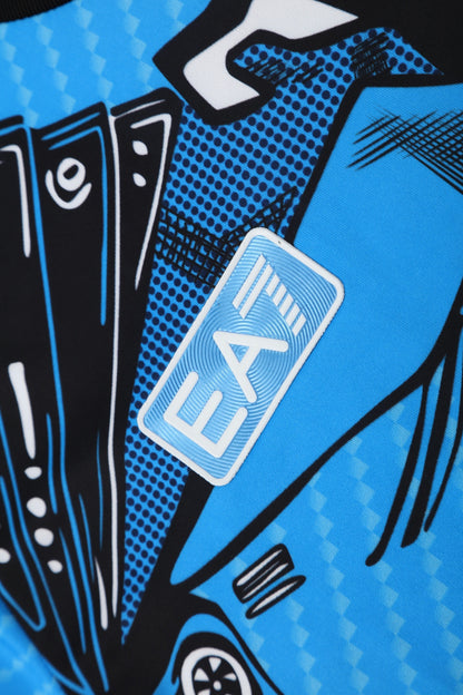 Kit Shirt + Shorts Napoli Blue/Black 25/26