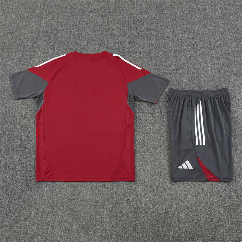 Kit Shirt + Shorts Arsenal Red/Gray 25/26