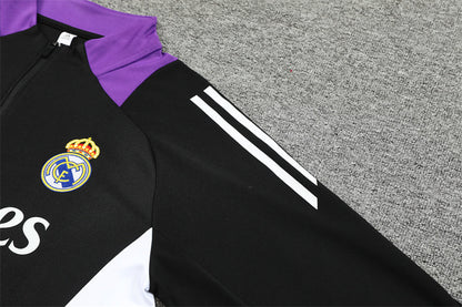 Tracksuit Real Madrid Black/Purple Training 24/25