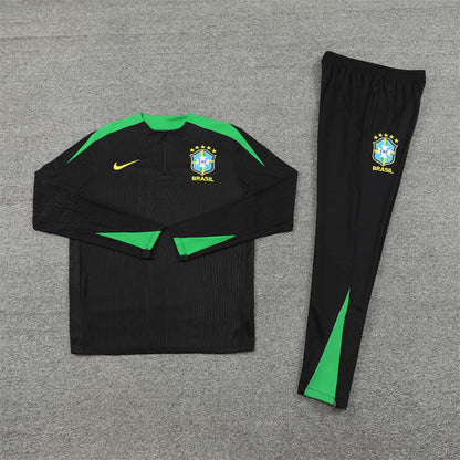Tracksuit Brazil Black/Green Training 24/25