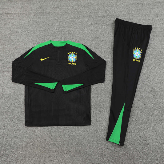 Tracksuit Brazil Black/Green Training 24/25
