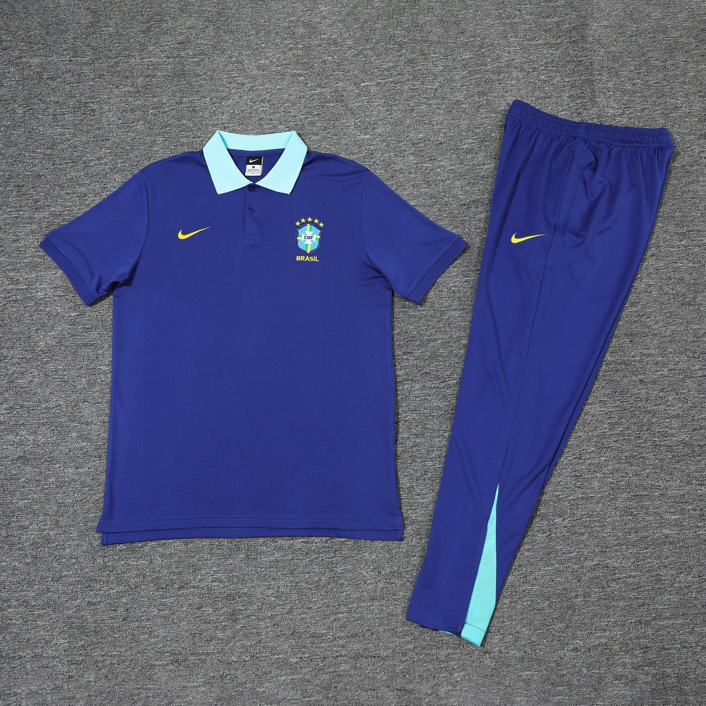 Kit Polo + Pants Brazil Blue 25/26