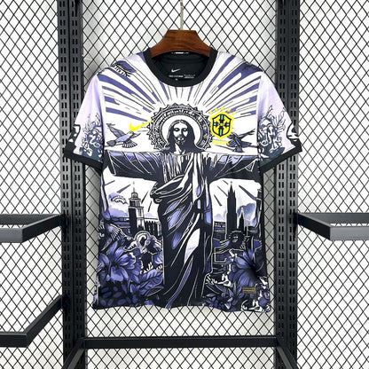 Brazil Christ the Redeemer Special Edition 3 Purple Jersey 2025