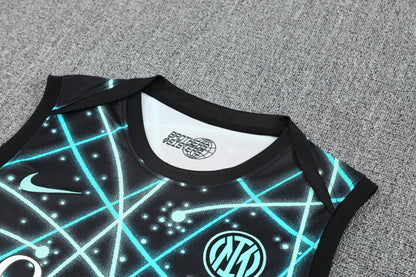Kit Tank Top + Shorts Inter Milan Green/Black Training 25/26