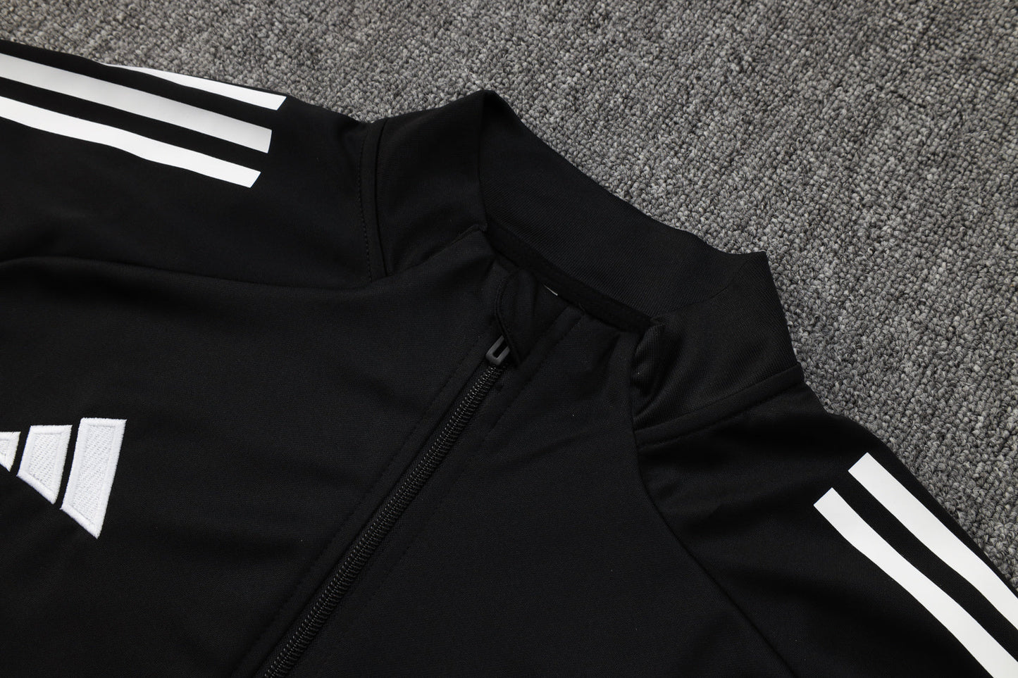 Real Madrid Black Tracksuit Full-Zip 25/26