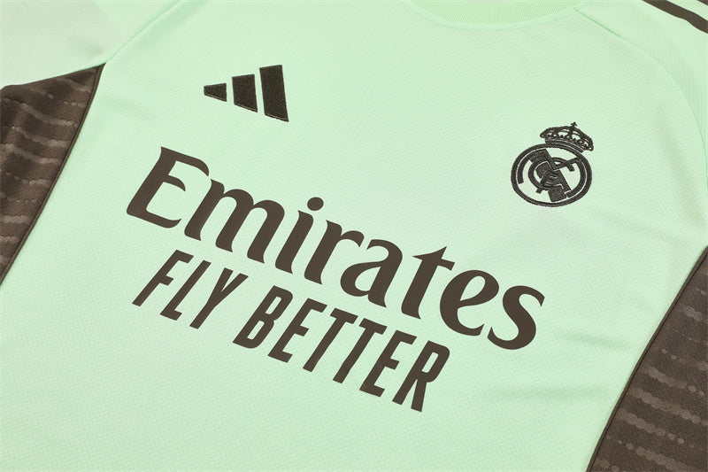 Kit Shirt + Shorts Real Madrid Green/Grey Training 25/26