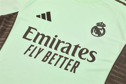 Kit Shirt + Shorts Real Madrid Green/Grey Training 25/26