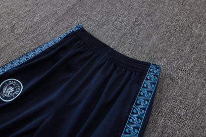 Manchester City Light/Dark Blue Tracksuit Full-Zip 25/26