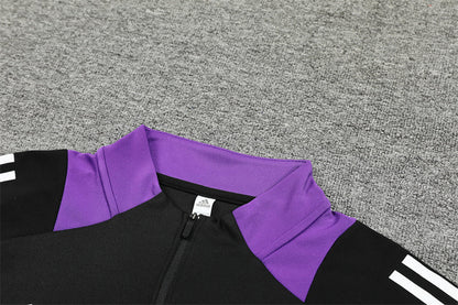 Tracksuit Real Madrid Black/Purple Training 24/25