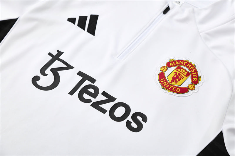 Tracksuit Manchester United White/Black Training 25/26