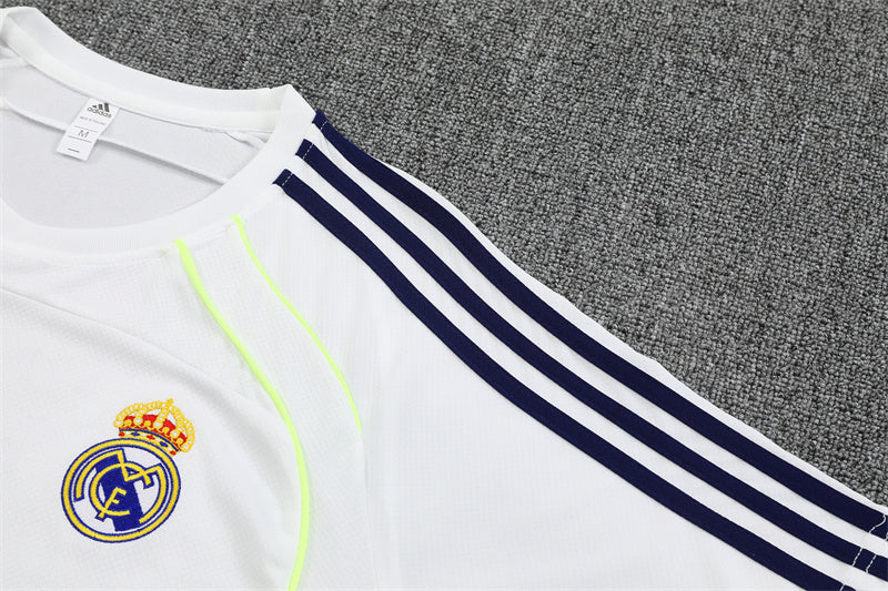 Kit Shirt + Shorts Real Madrid White/Blue Training 25/26