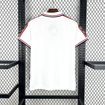 Manchester United 1998-99 White Retro Jersey