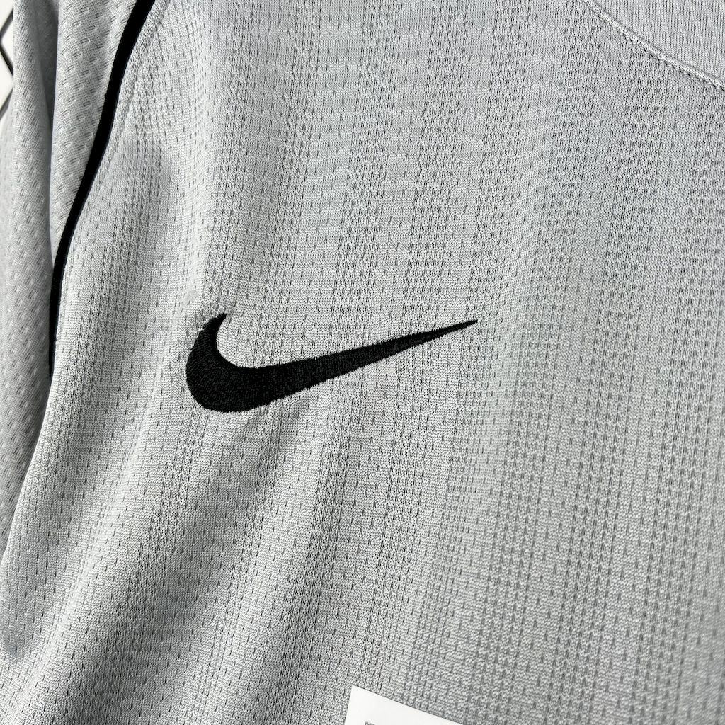 Manchester United 2007-08 Grey Goalkeeper Retro Jersey