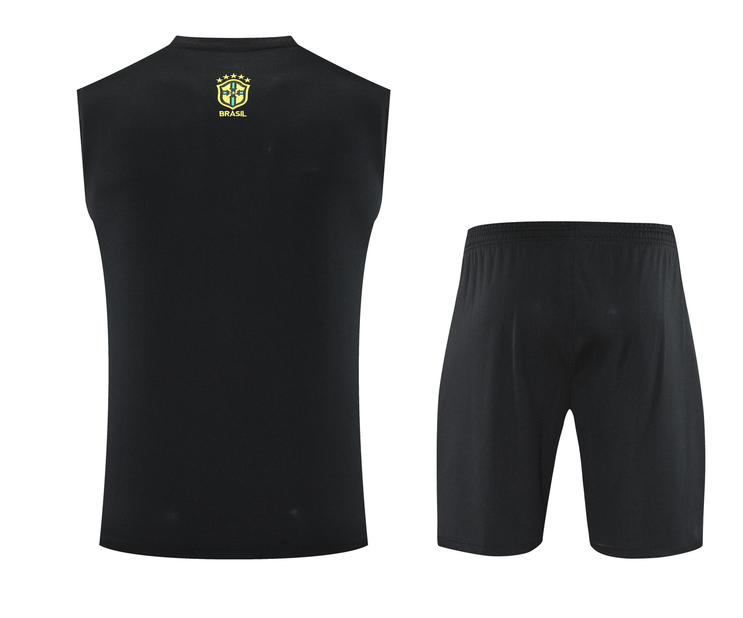 Kit Tank Top + Shorts Brazil Christ the Redeemer Gray Training 25/26