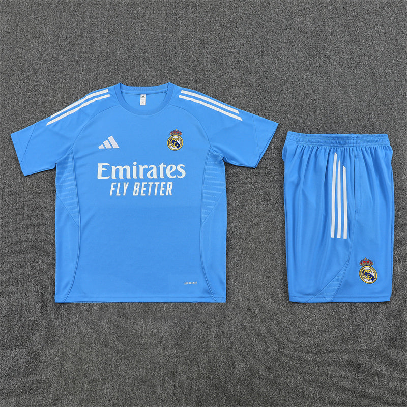 Kit Shirt + Shorts Real Madrid Blue Training 25/26
