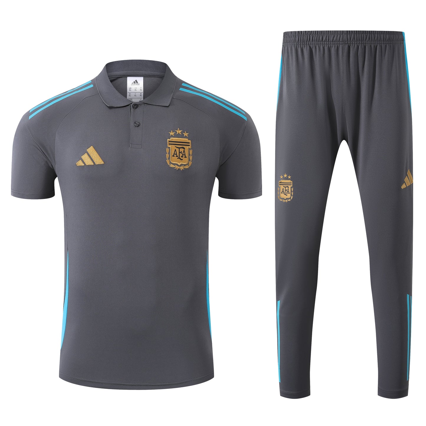 Kit Polo + Pants Argentina Gray 25/26