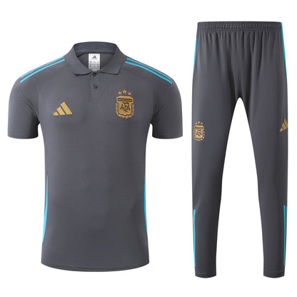 Kit Polo + Pants Argentina Gray 25/26