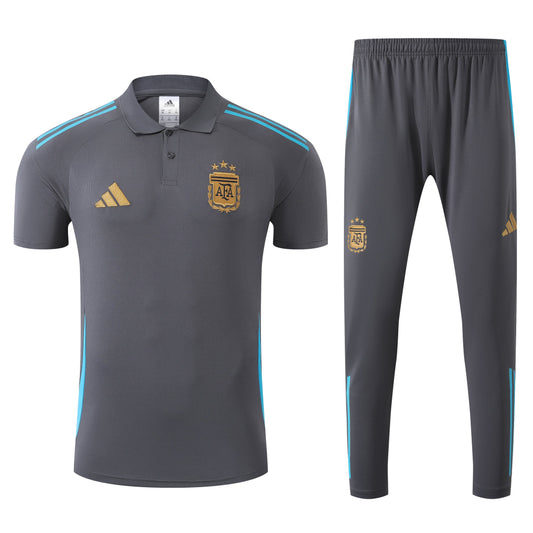 Kit Polo + Pants Argentina Gray 25/26