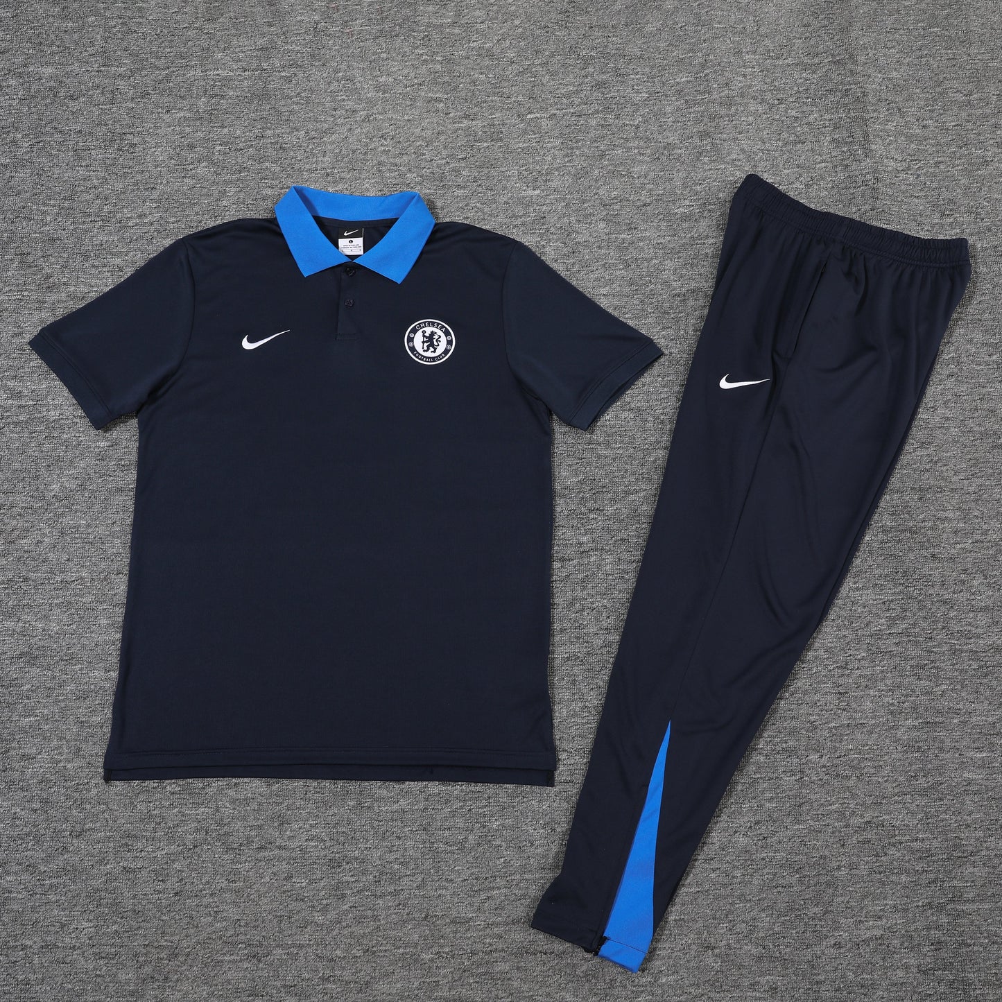 Kit Polo + Pants Spain Dark Blue 25/26