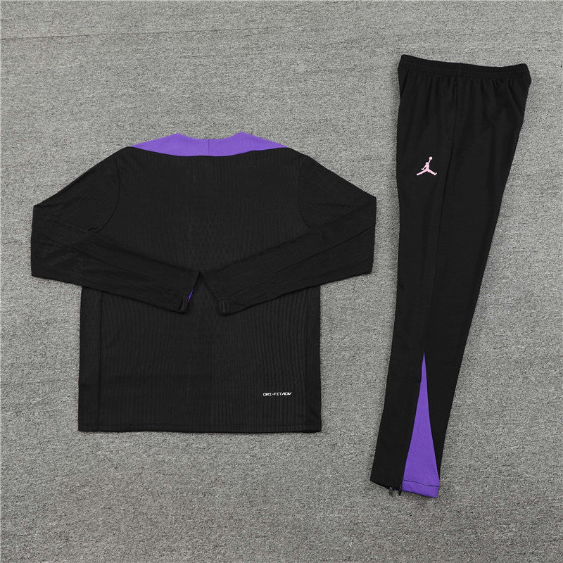 Tracksuit PSG Black/Purple Training 24/25