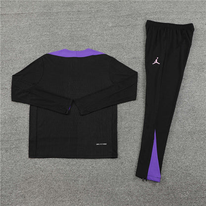 Tracksuit PSG Black/Purple Training 24/25