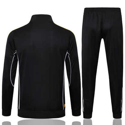 Real Madrid Black Tracksuit Full-Zip 25/26