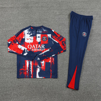 Tracksuit PSG Blue/Red/White Training 24/25