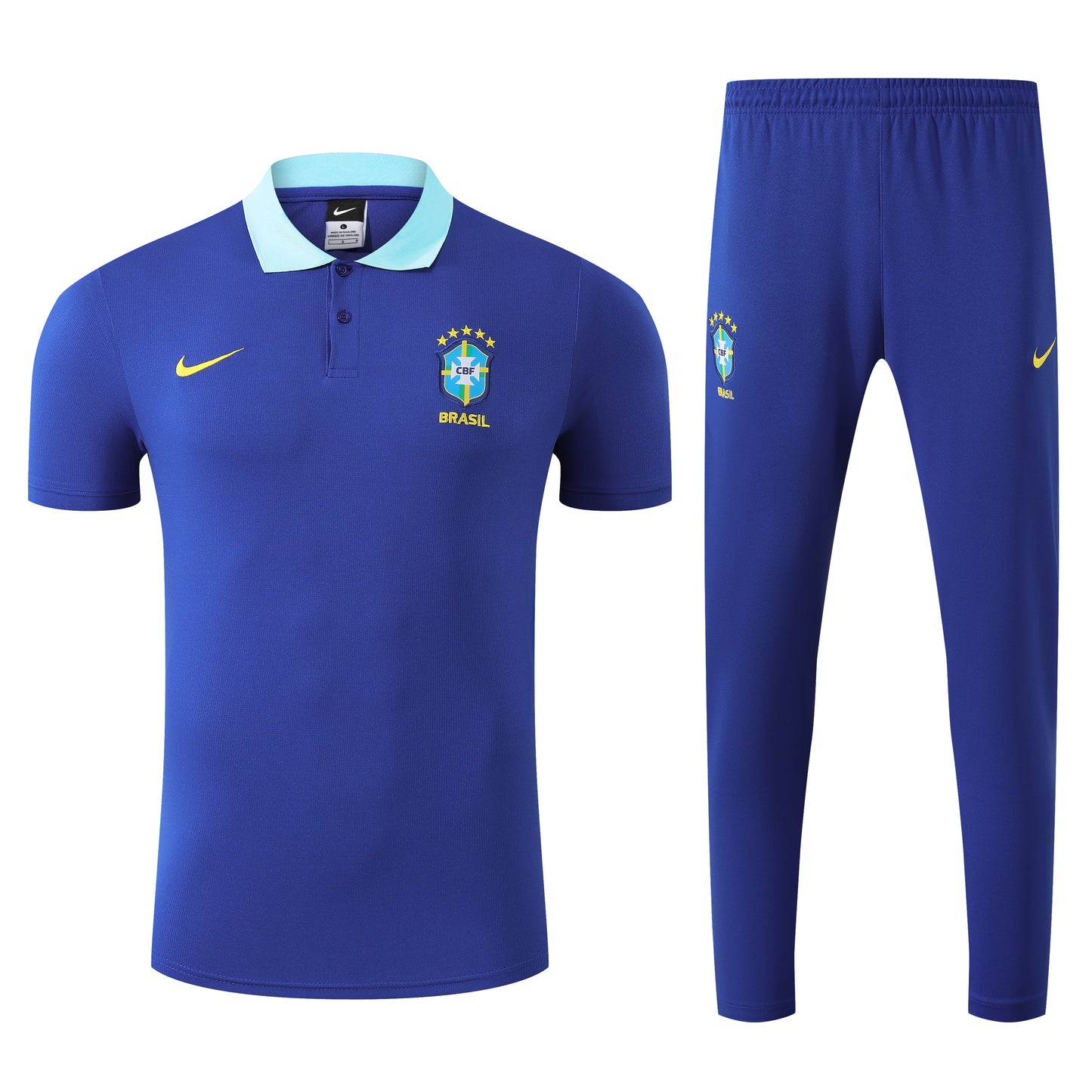 Kit Polo + Pants Brazil Blue 25/26