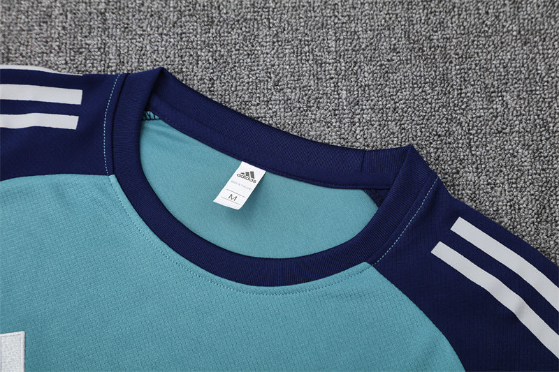 Arsenal Cyan/Blue Training Shirt + Shorts Kit 25/26