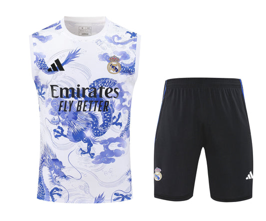 Kit Tank Top + Shorts Real Madrid Training 25/26