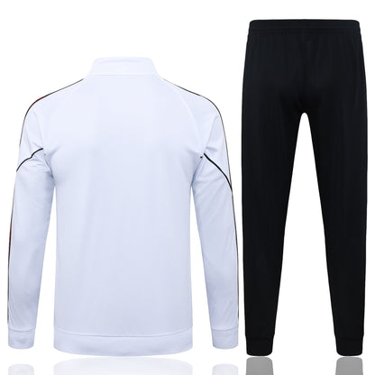 Milan White/Black Tracksuit Full-Zip 25/26