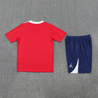 Kit Shirt + Shorts PSG Red/Blue Training 25/26
