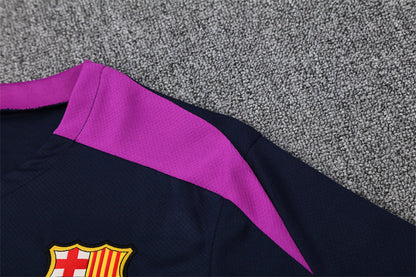 Kit Shirt + Shorts Barcelona Dark Blue Training 25/26