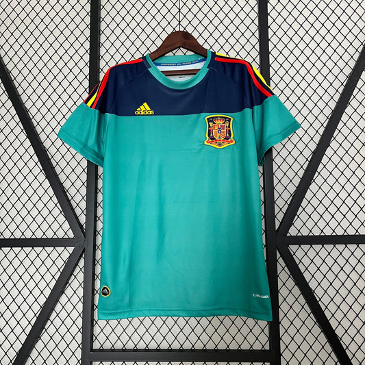 Spain Goalkeeper Mundial Home Jersey 2010 Retro