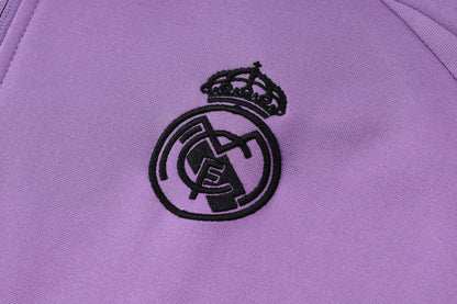 Tracksuit Real Madrid Purple/Gray 24/25