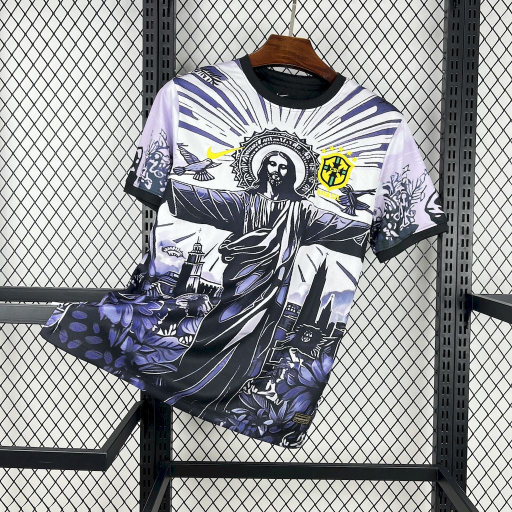 Brazil Christ the Redeemer Special Edition 3 Purple Jersey 2025