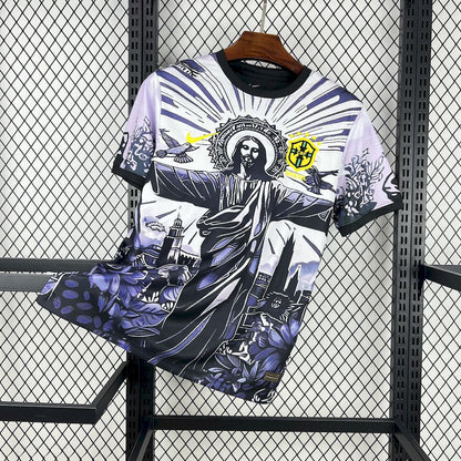 Brazil Christ the Redeemer Special Edition 3 Purple Jersey 2025