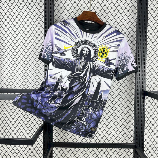 Brazil Christ the Redeemer Special Edition 3 Purple Jersey 2025