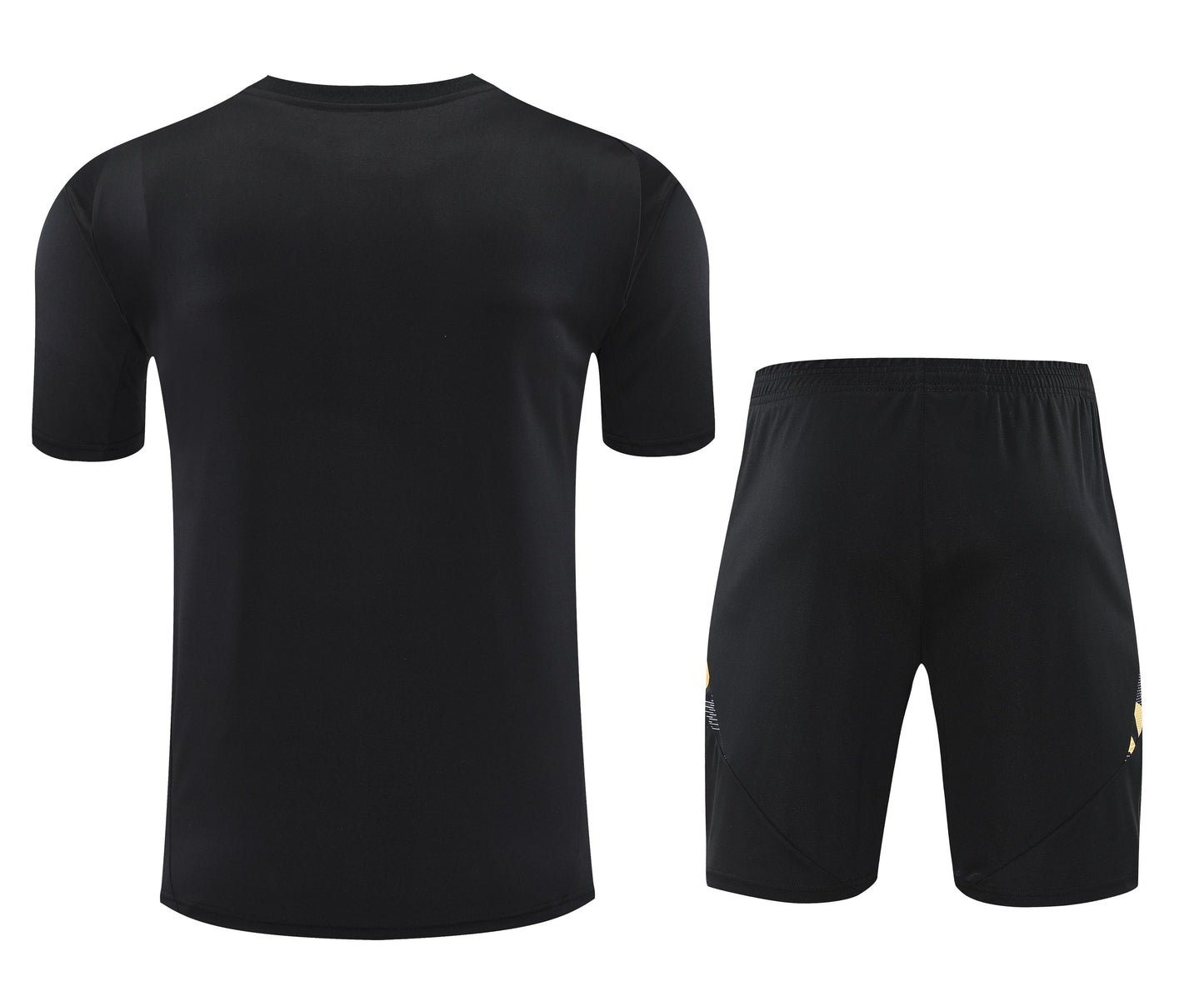 Kit Tank Top + Shorts Real Madrid Black/Orange Training 24/25