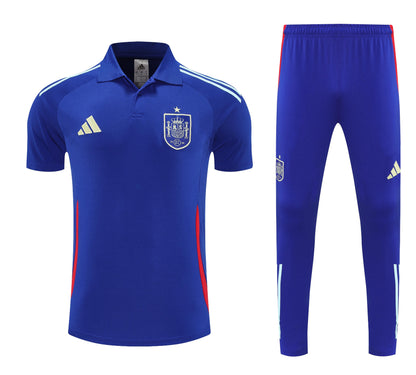 Kit Polo + Pants Spain Blue 25/26