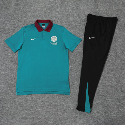 Kit Polo + Pants PSG Green/Black 25/26