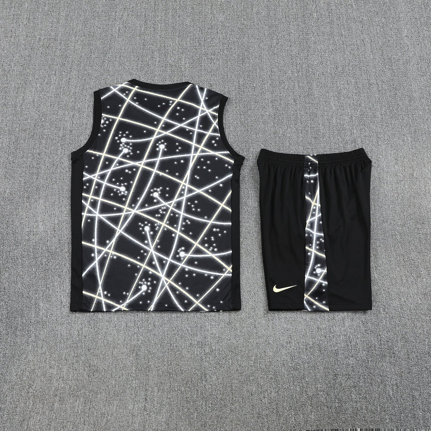 Kit Tank Top + Shorts Netherlands White/Black Training 25/26