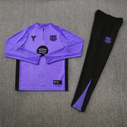 Tracksuit Barcelona x Black Mamba Purple/Black 25/26